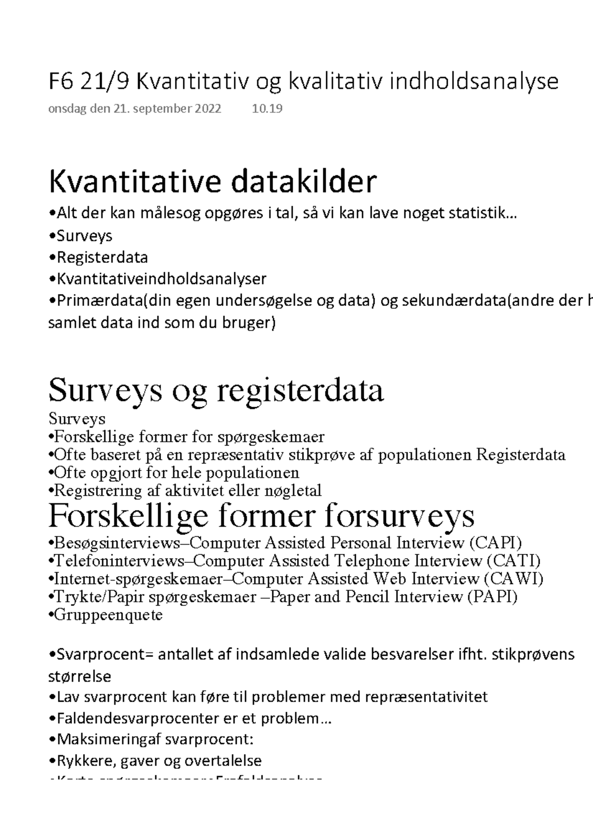 F6 219 Kvantitativ Og Kvalitativ Indholdsanalyse - Kvantitative ...