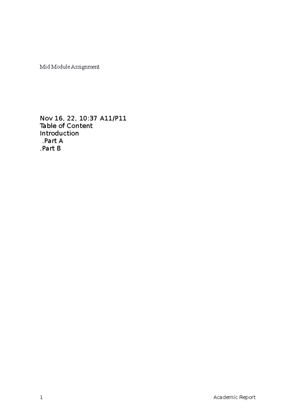 Mid Module - Leadership and managing Teams - Mid Module Assignment Nov ...