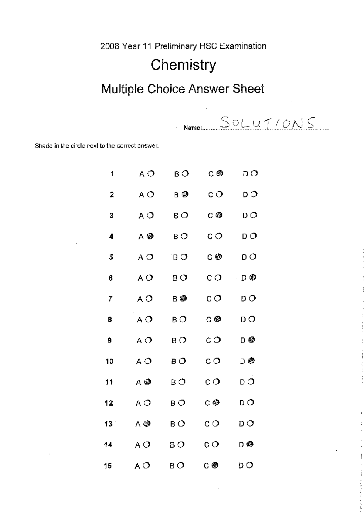2008 CCS Preliminary HSC Answers - 2008 Year 11 Preliminary HSC ...