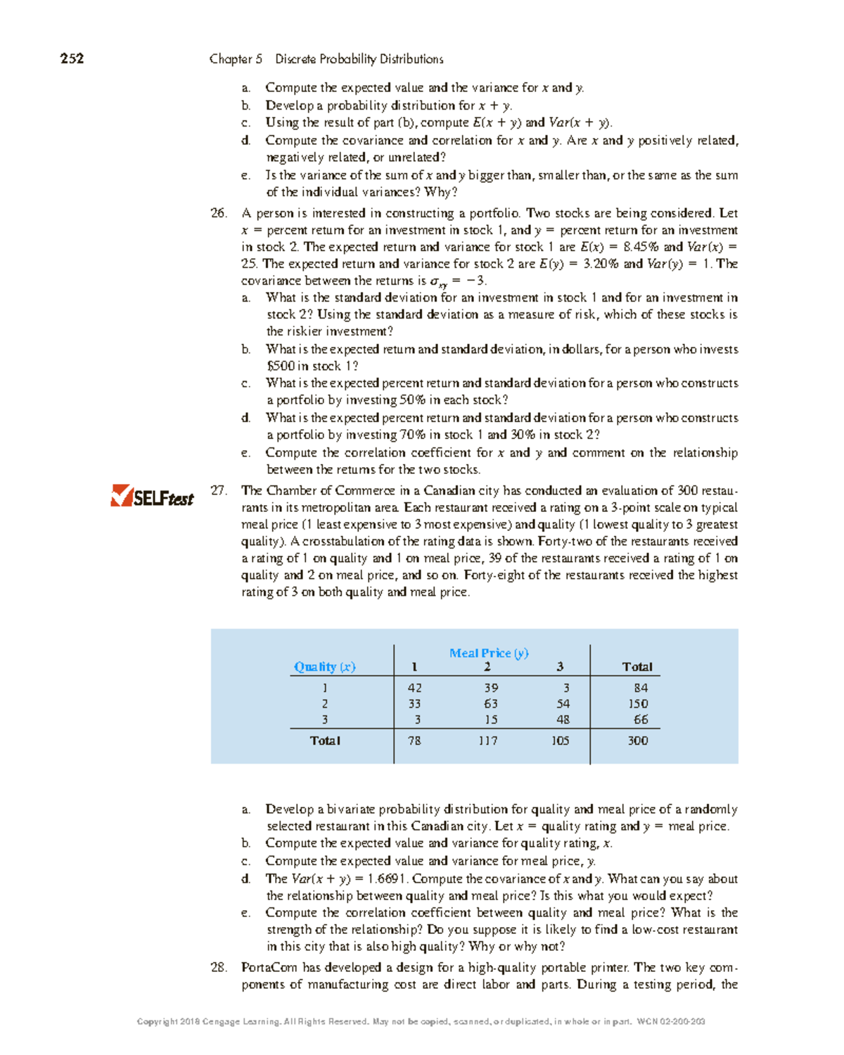 Chapter 5 Excerpt 9 - Ch 5 - 252 Chapter 5 Discrete Probability ...