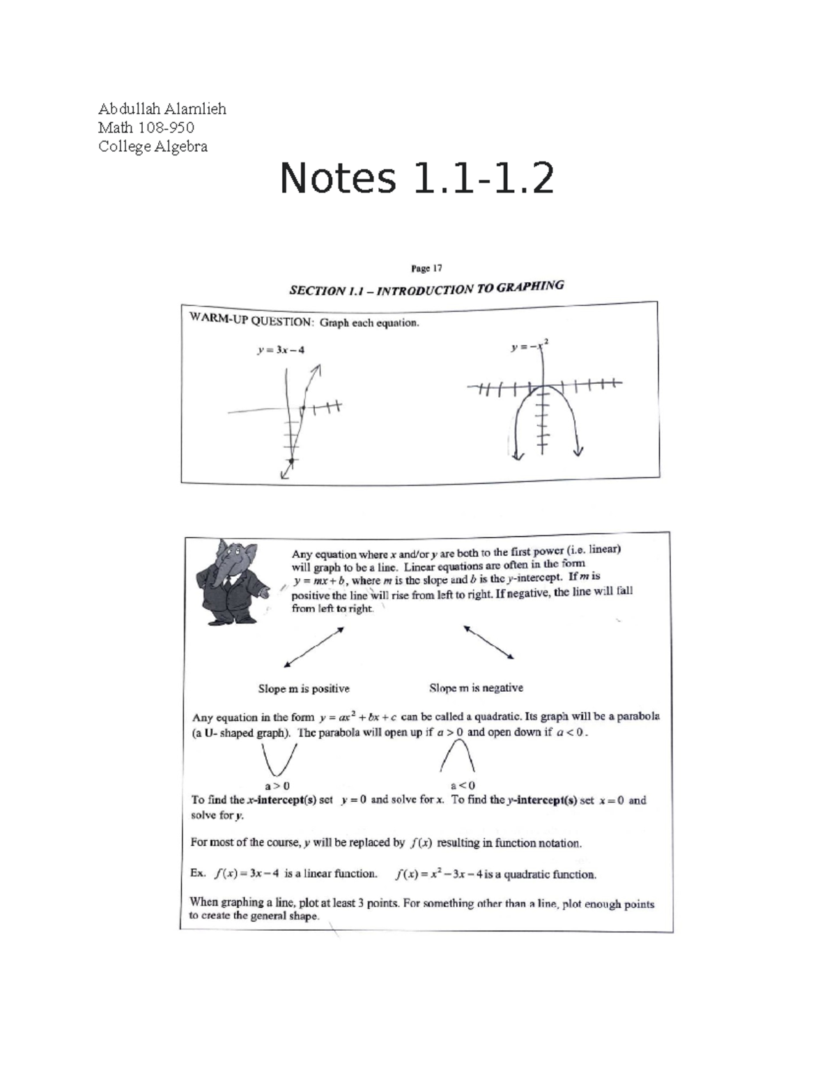 Abdullah Alamlieh Notes 1 - Maths for Engineering - Abdullah Alamlieh ...