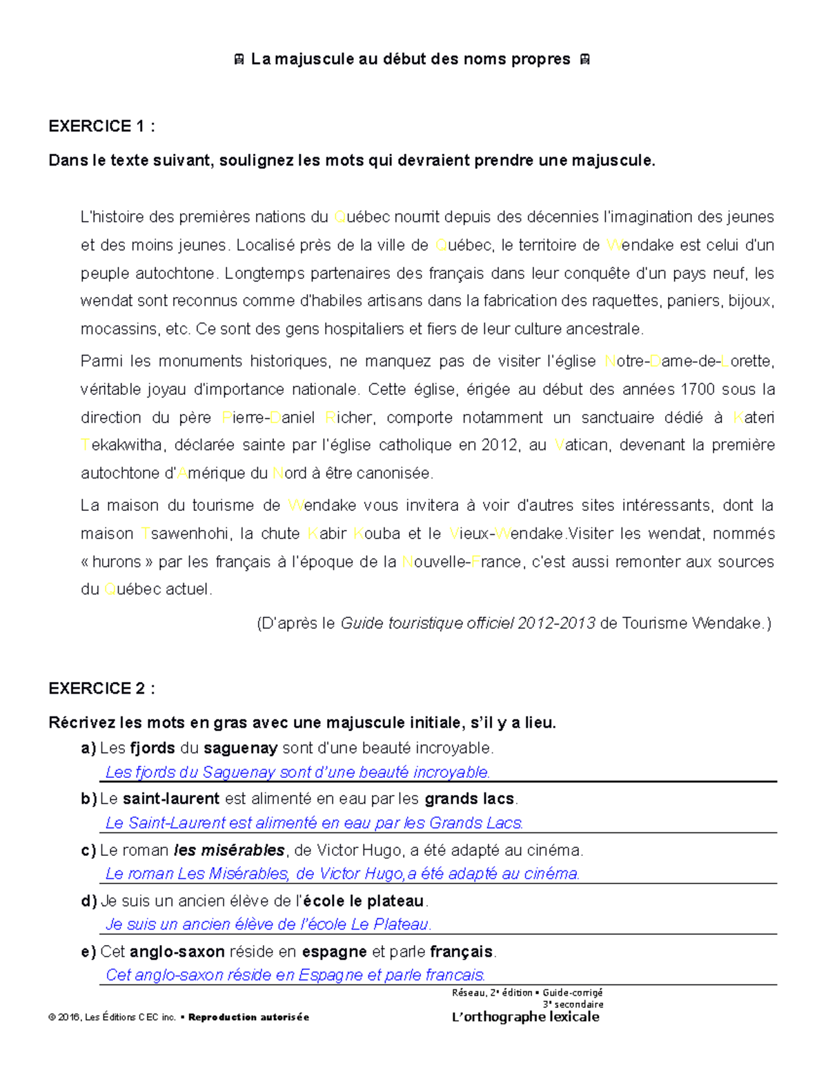 Exercices-Majuscule - A product description is a form of marketing copy ...