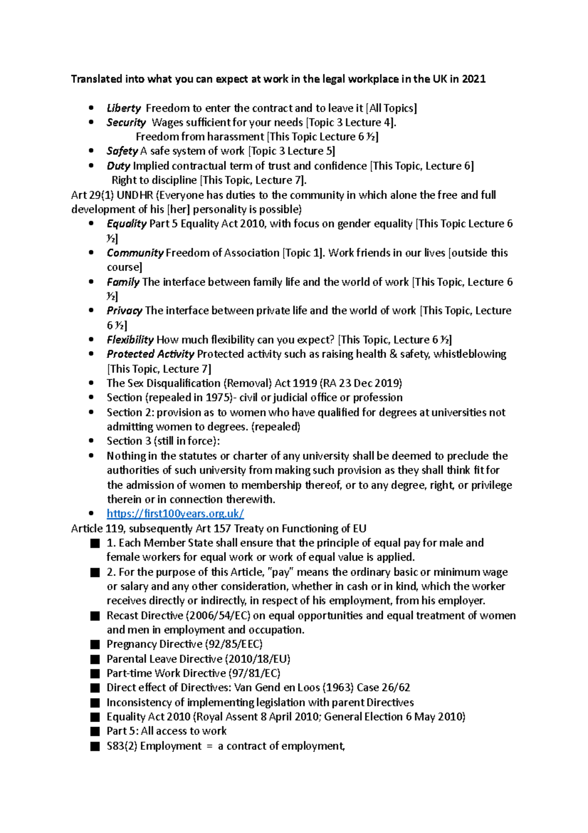 gender-equality-law-lecture-notes-translated-into-what-you-can-expect-at-work-in-the-legal