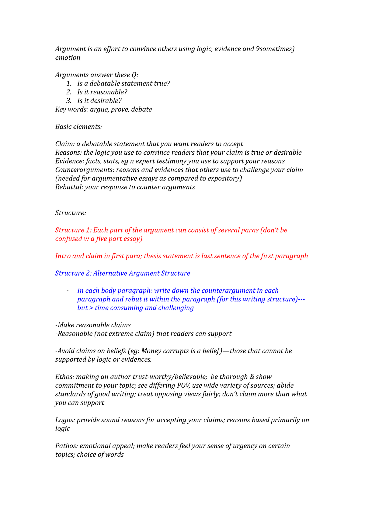 argumentative essay examples singapore