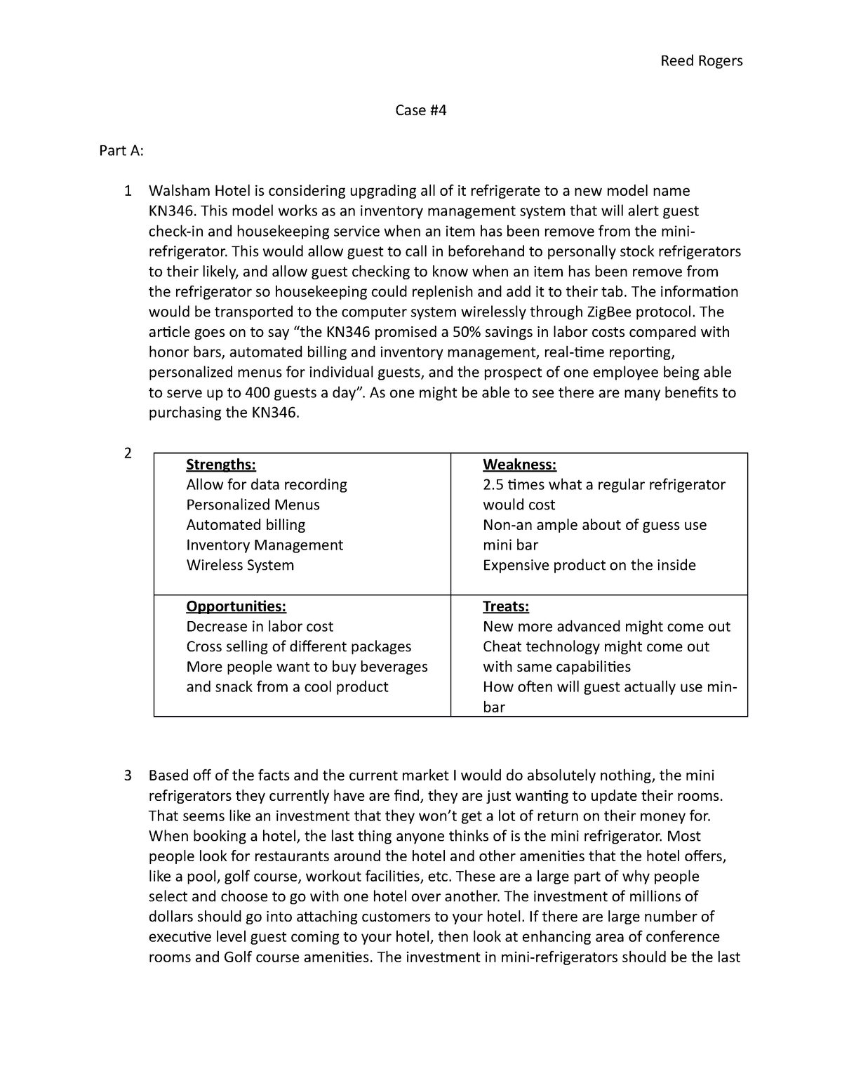 case study about hotel problems pdf