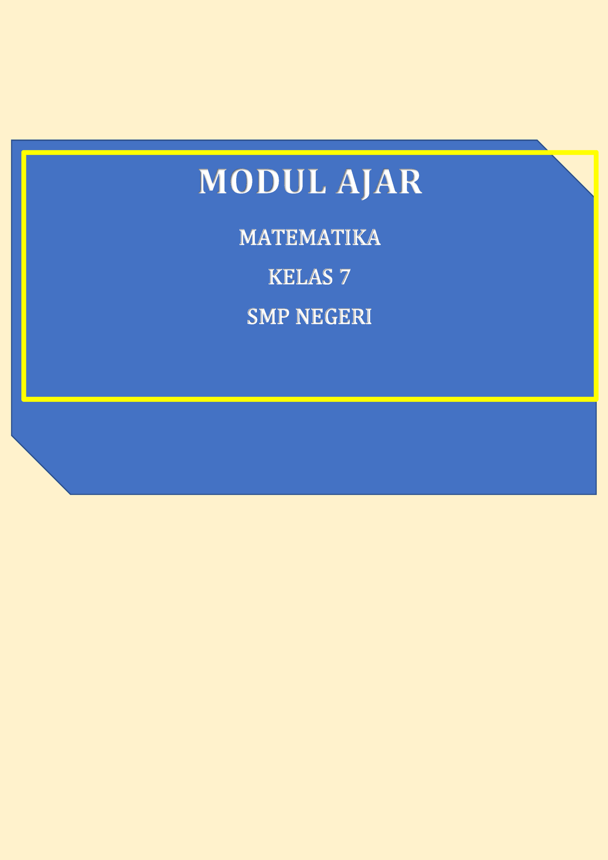 Mmodul Ajar Matematika Kelas 7 - Bilangan Bulat - MODUL AJAR MATEMATIKA ...