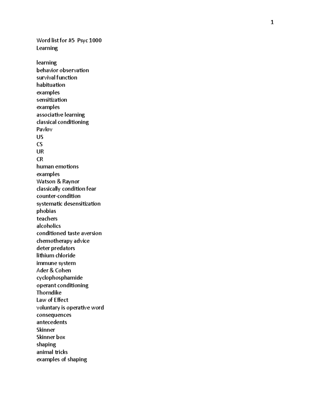 word-list-for-5-word-list-to-take-notes-for-lecture-5-word-list