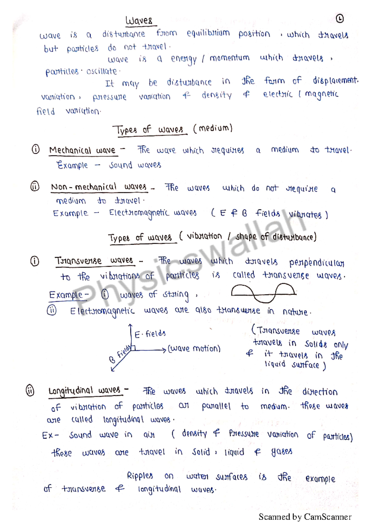 Waves from physics text - Physics - Studocu