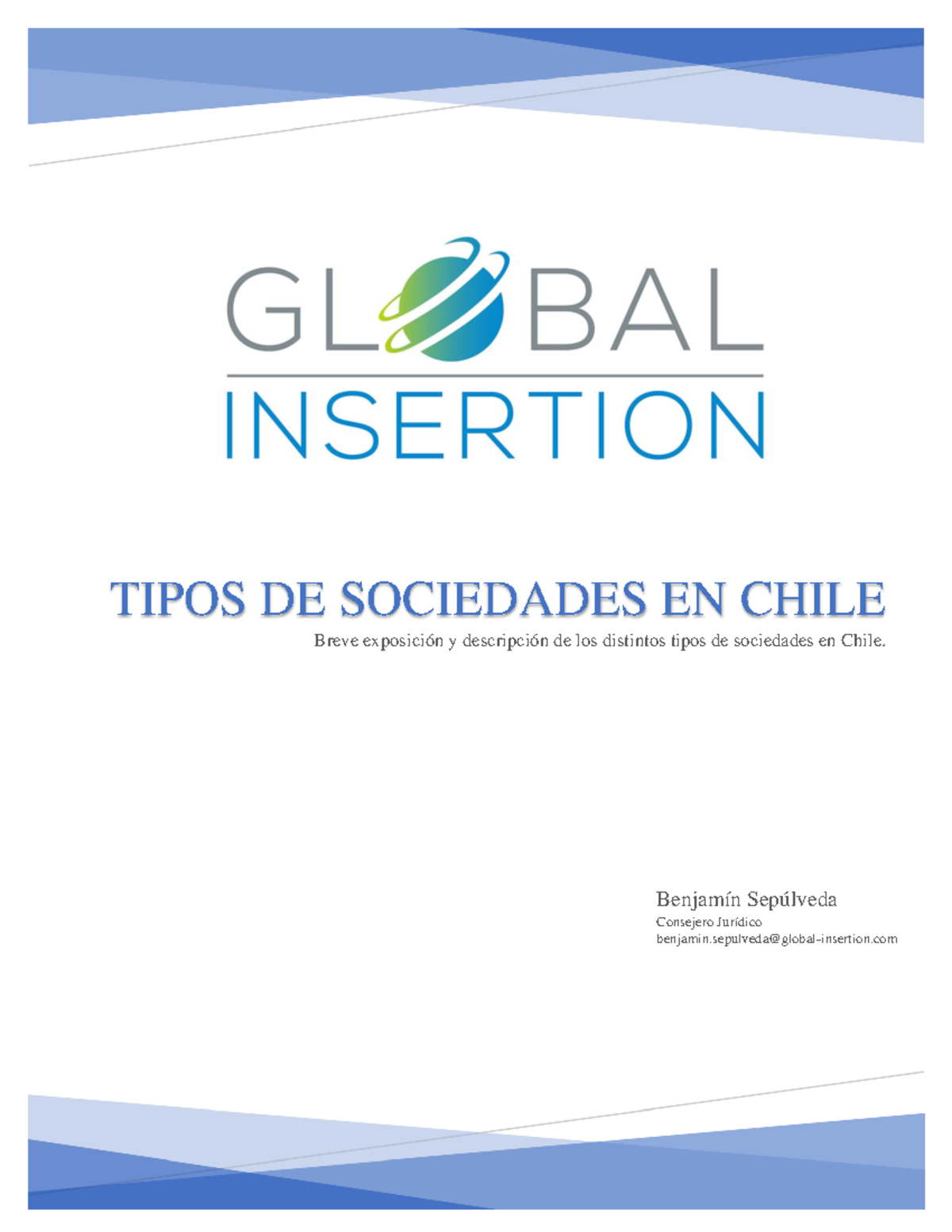 Tipos De Sociedades En Chile GI.V.15.10 - TIPOS DE SOCIEDADES EN CHILE ...