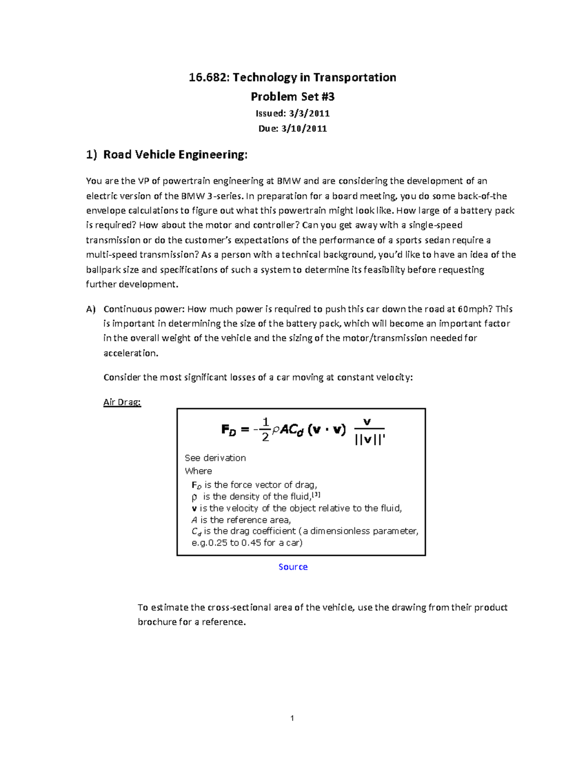 Seminar assignments - Problem set 3 with solutions - 16: Technology in ...