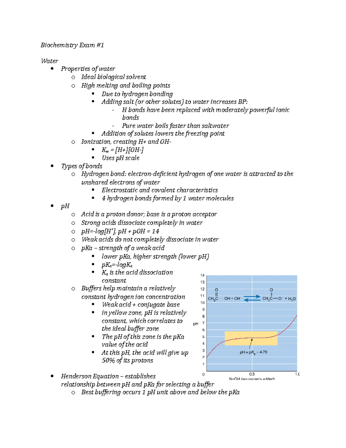 bchm-exam-1-study-guide-biochemistry-exam-water-properties-of-water