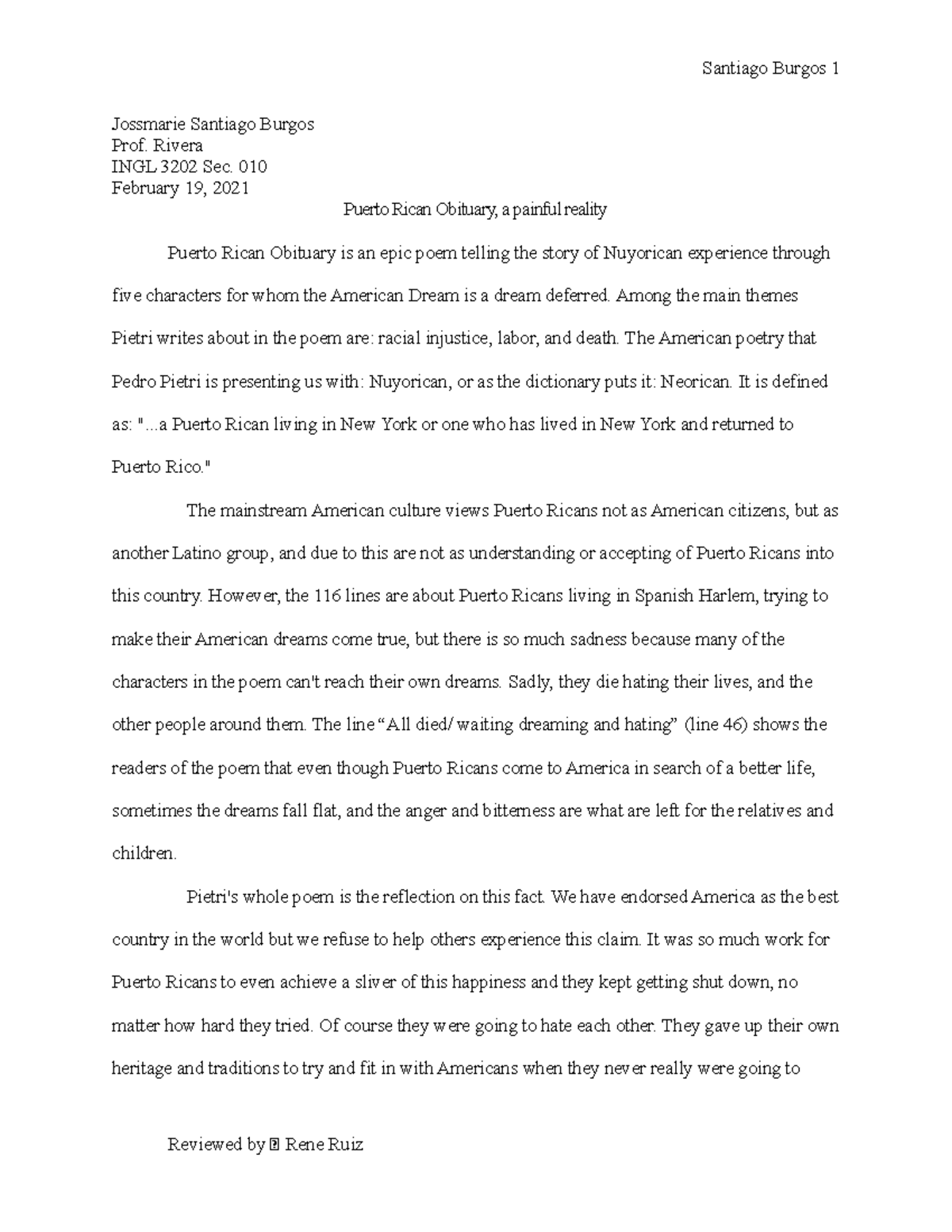 Puerto rican obituary Procesamiento de señales con enfoque practico