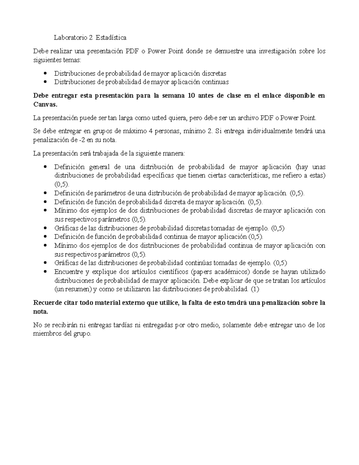 Laboratorio+2+Estad%C3%ADstica 2 - Laboratorio 2 Estadística Debe ...