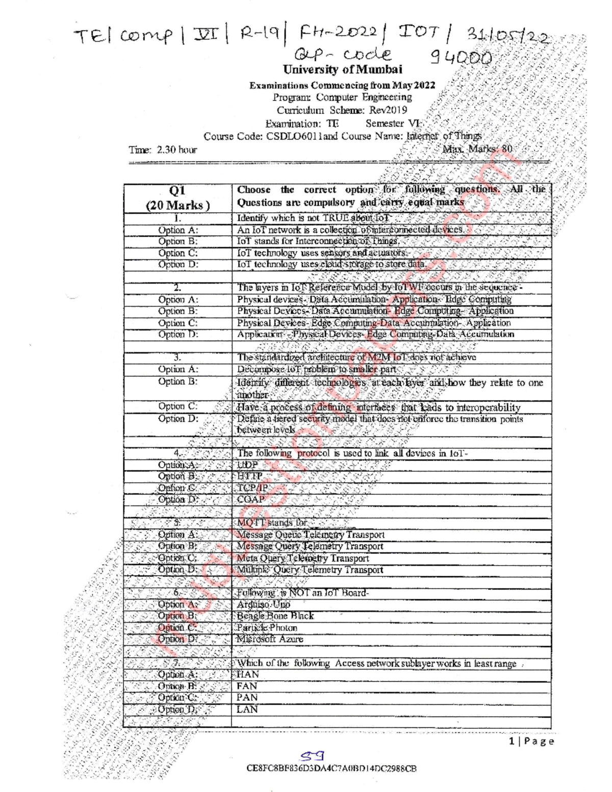 Be Computer-engineering Semester-6 2022 May Internet-of-thingsrev-2019 ...