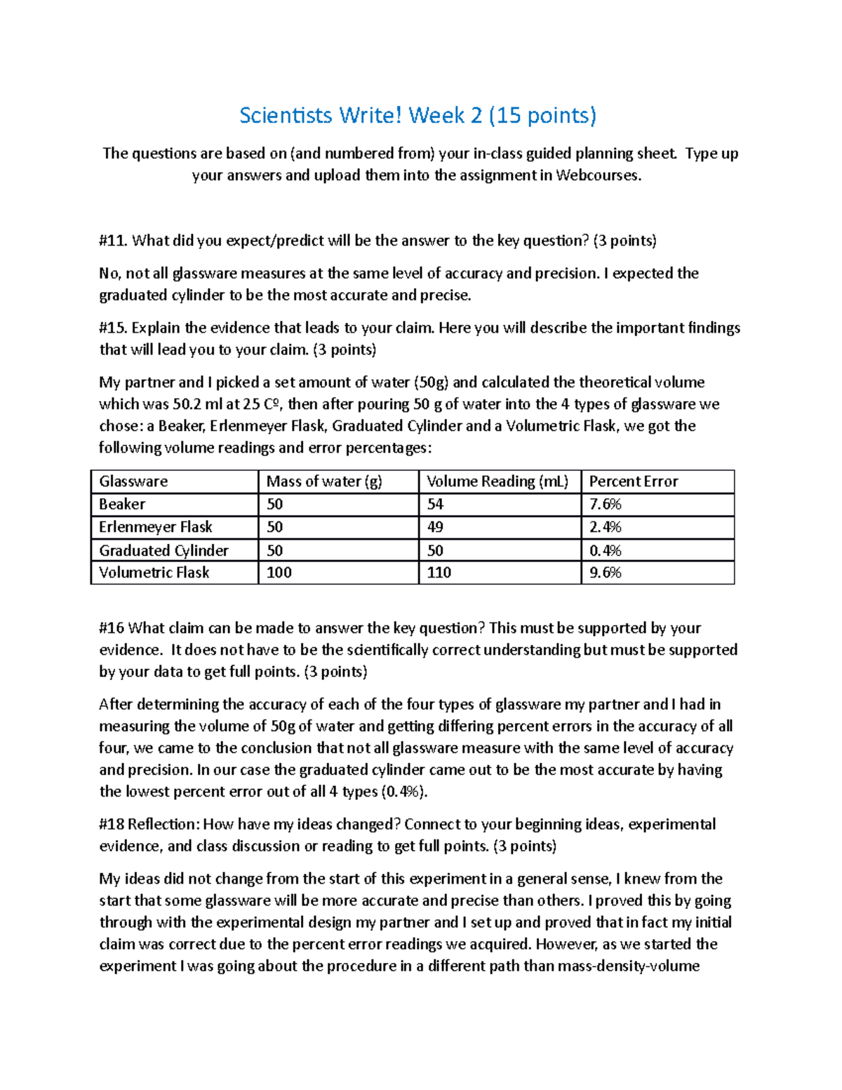 Scientists+Write+week+2 copy - Scientists Write! Week 2 (15 points) The ...