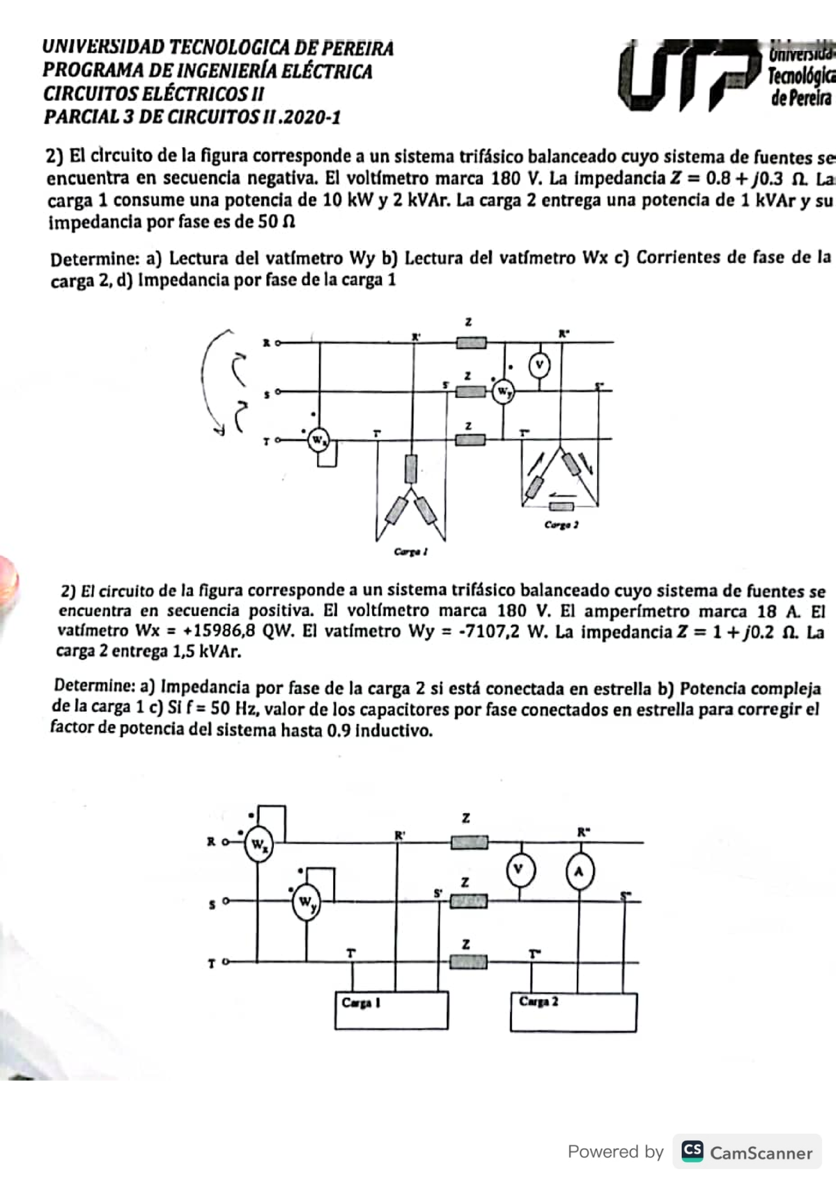 Parcial 3 - Laboratorio De Circuitos Electricos Ii - Studocu