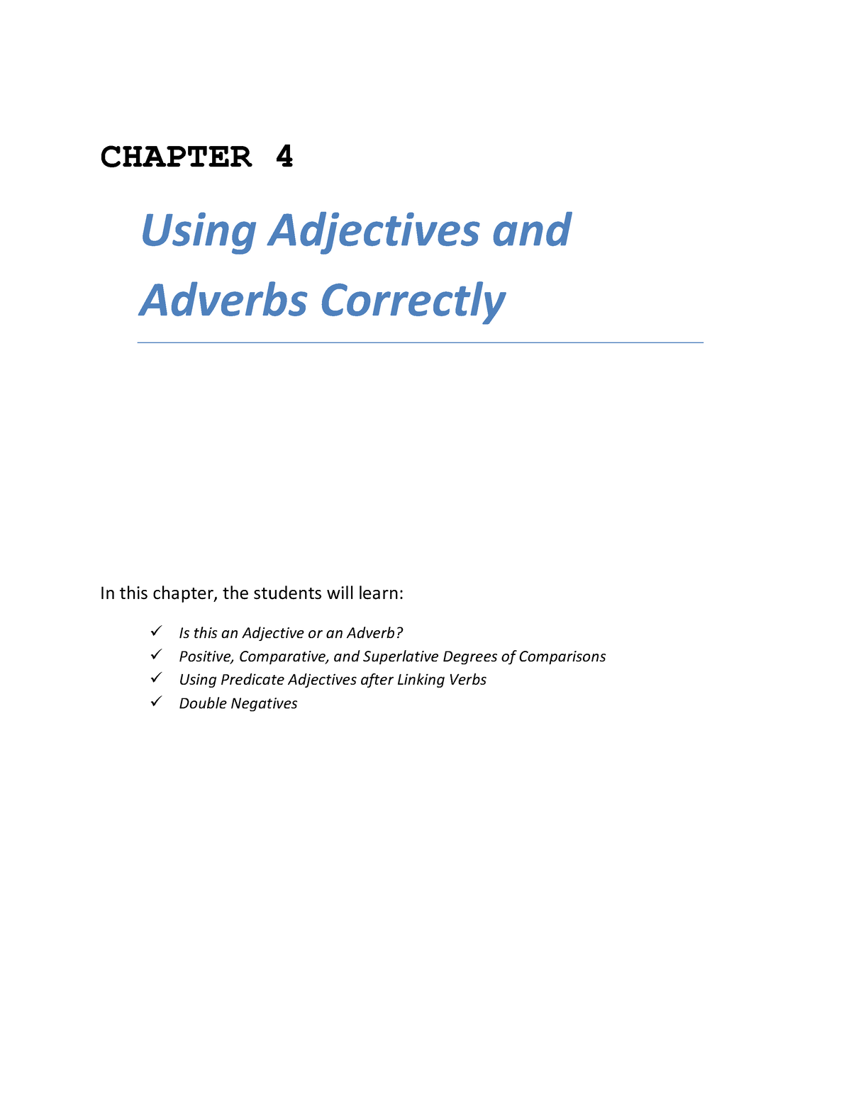 chapter-4-using-adjectives-and-adverb-correctly