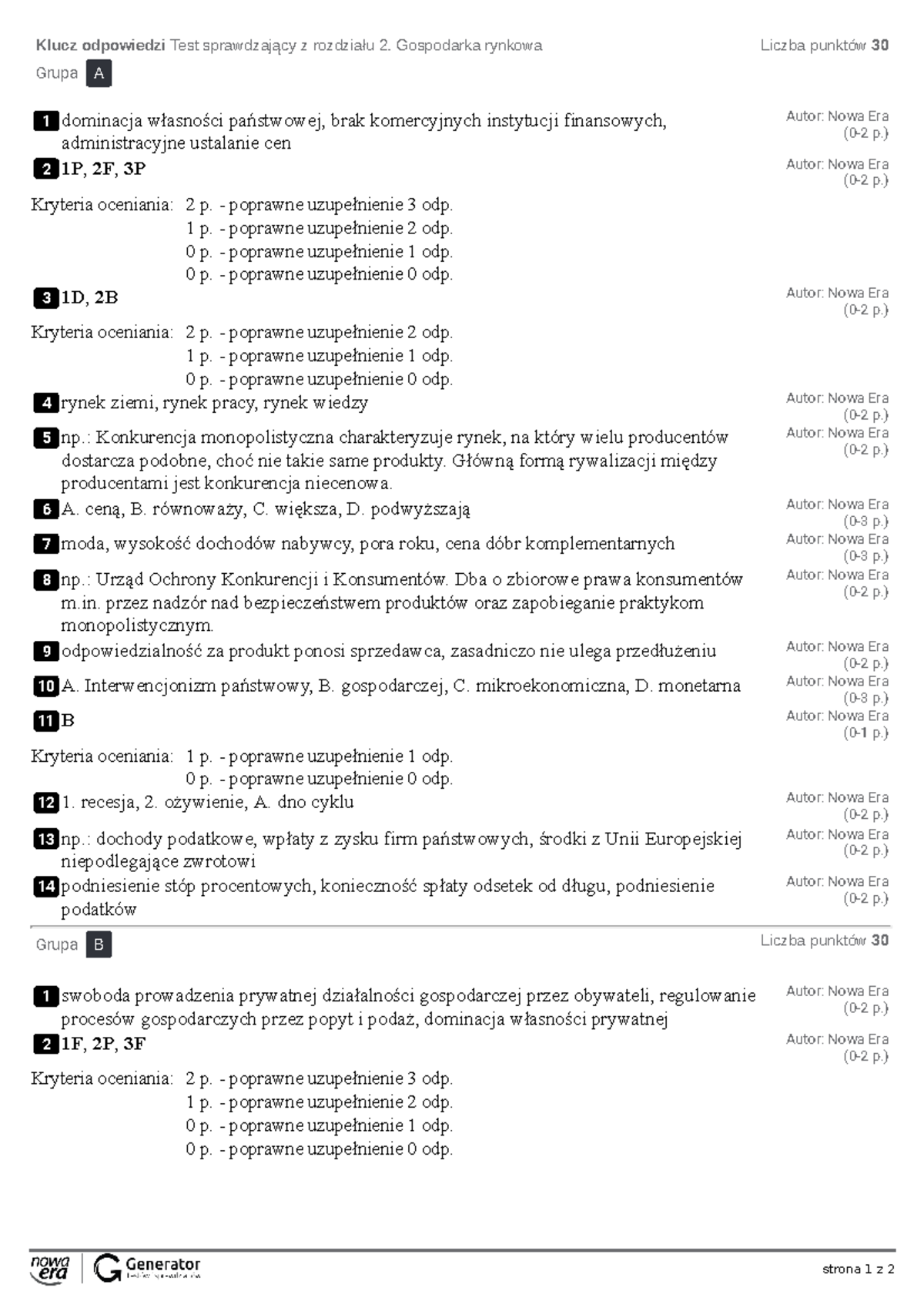 Wot I My 1 Sprawdzian Z Rozdziału 2 Odpowiedzi www.studocu.com