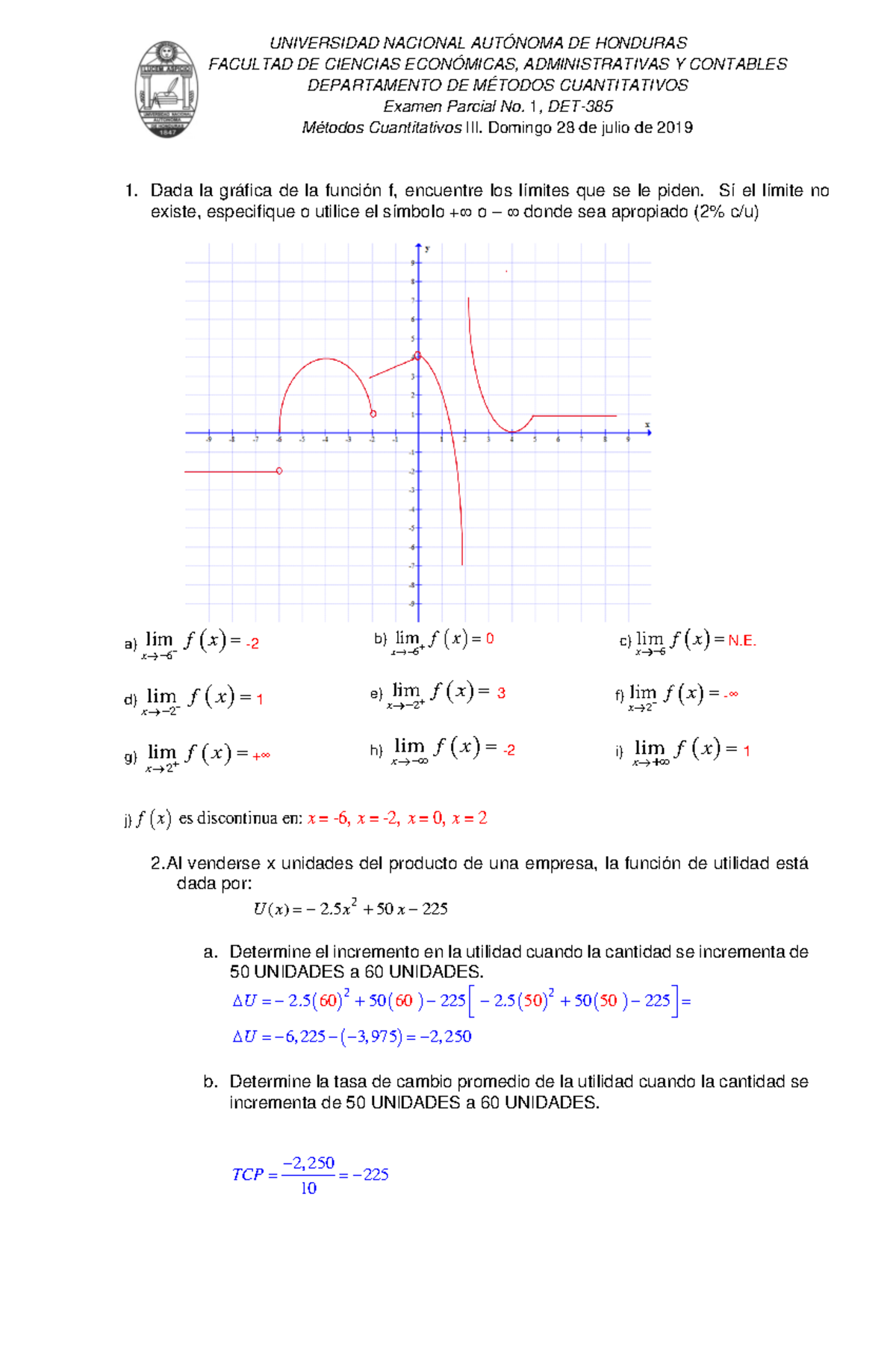 Examen 28 Julio 2019, Preguntas Y Respuestas - Warning: TT: Undefined ...