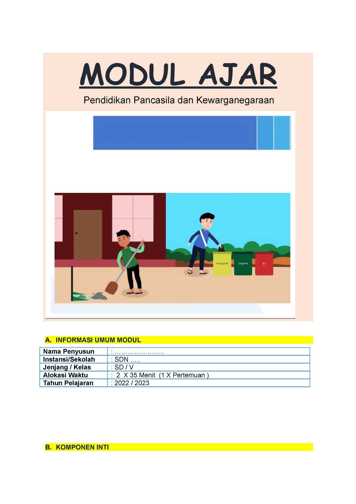 UNIT 4 PB 3 - MA PPKn Kls 5 (datadikdasmen - MODUL AJAR A. INFORMASI ...