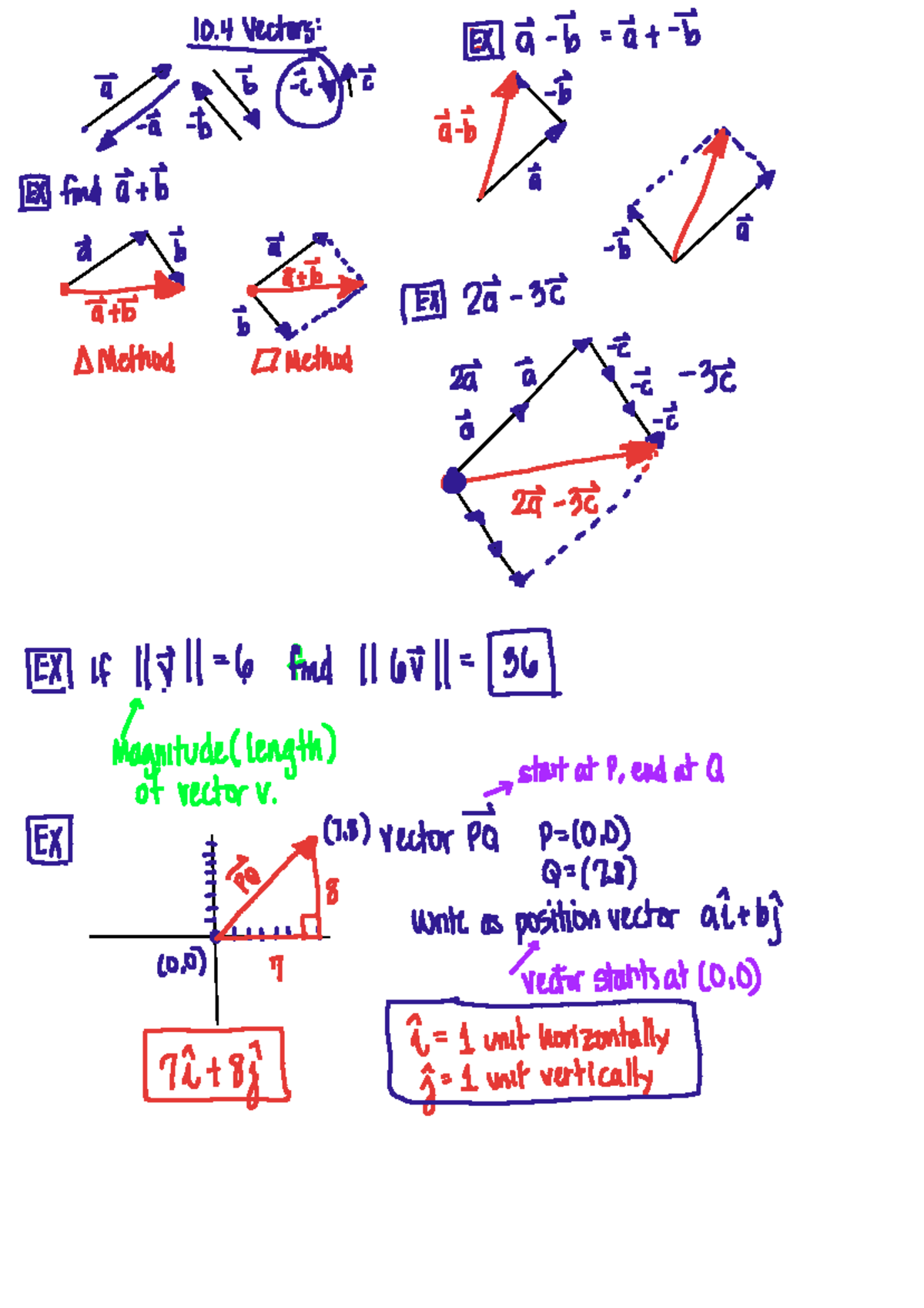 10.4 Vector Class Notes - Studocu