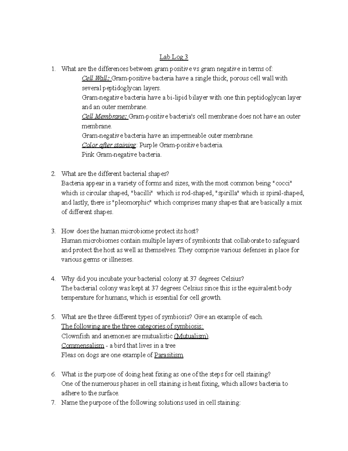 Lab log 3 - lab report - Lab Log 3 What are the differences between ...