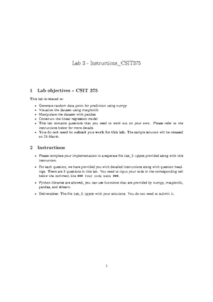 Lab 2 - Numpy fundamentals - Lab 2 - Numpy fundamentals March 11, 2024 ...
