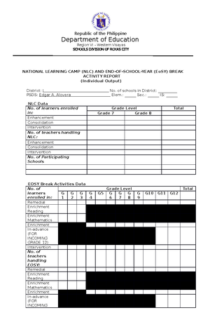 LAS Science 9 MELC 1 Q3 Week-1 - Science Activity Sheet Quarter 3 ...