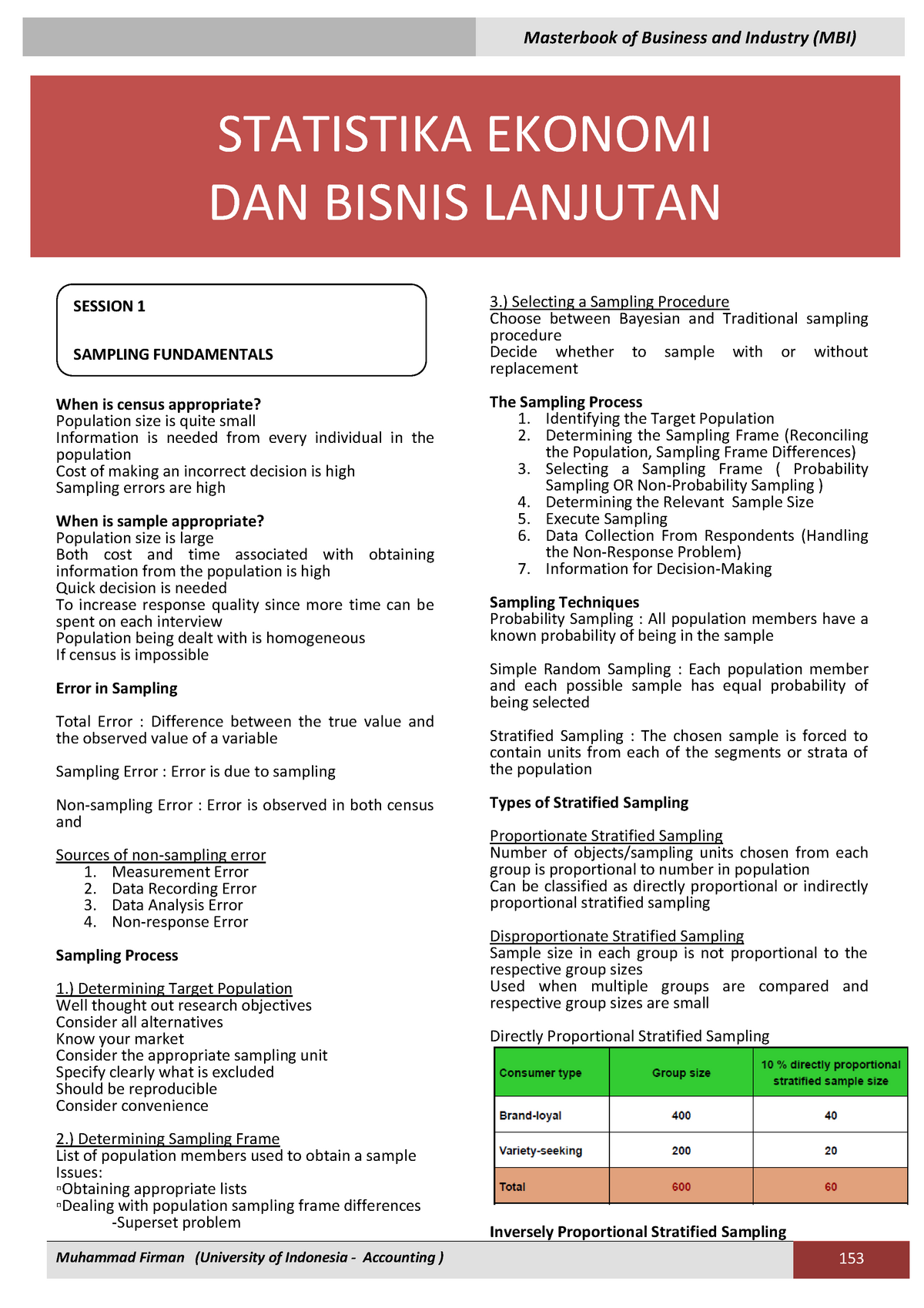 Statistika Ekonomi Dan Bisnis Lanjutan - Masterbook Of Business And ...