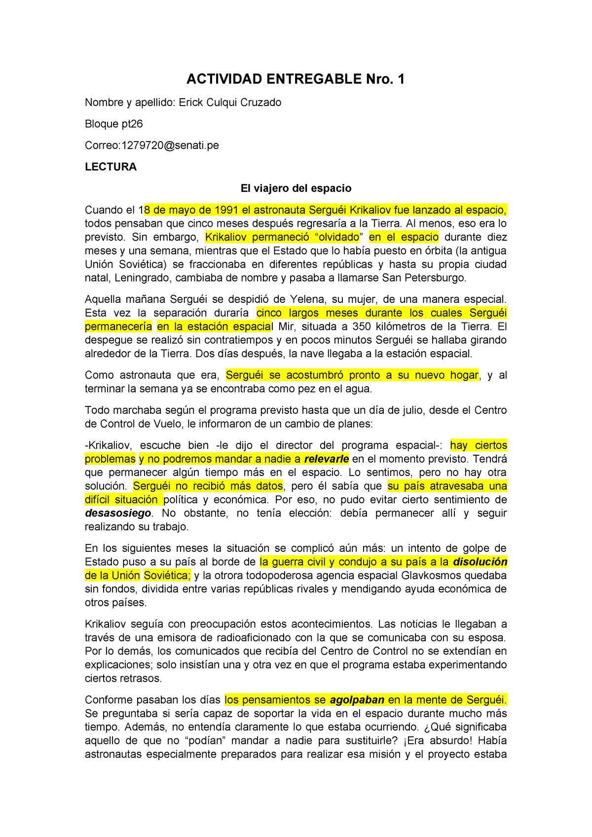 SPSU-860 Actividadentregable 001 Ortografia (trabajo Resuelto ...