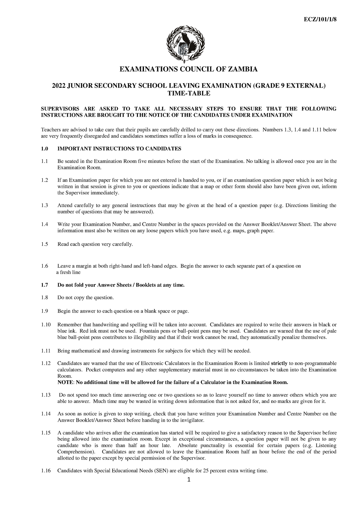 2022-grade-9-external-time-table-final-1-ecz-101-1-examinations