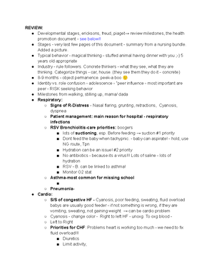 Assignment 4A Developing test question Prenatal Development - Psy 230 ...