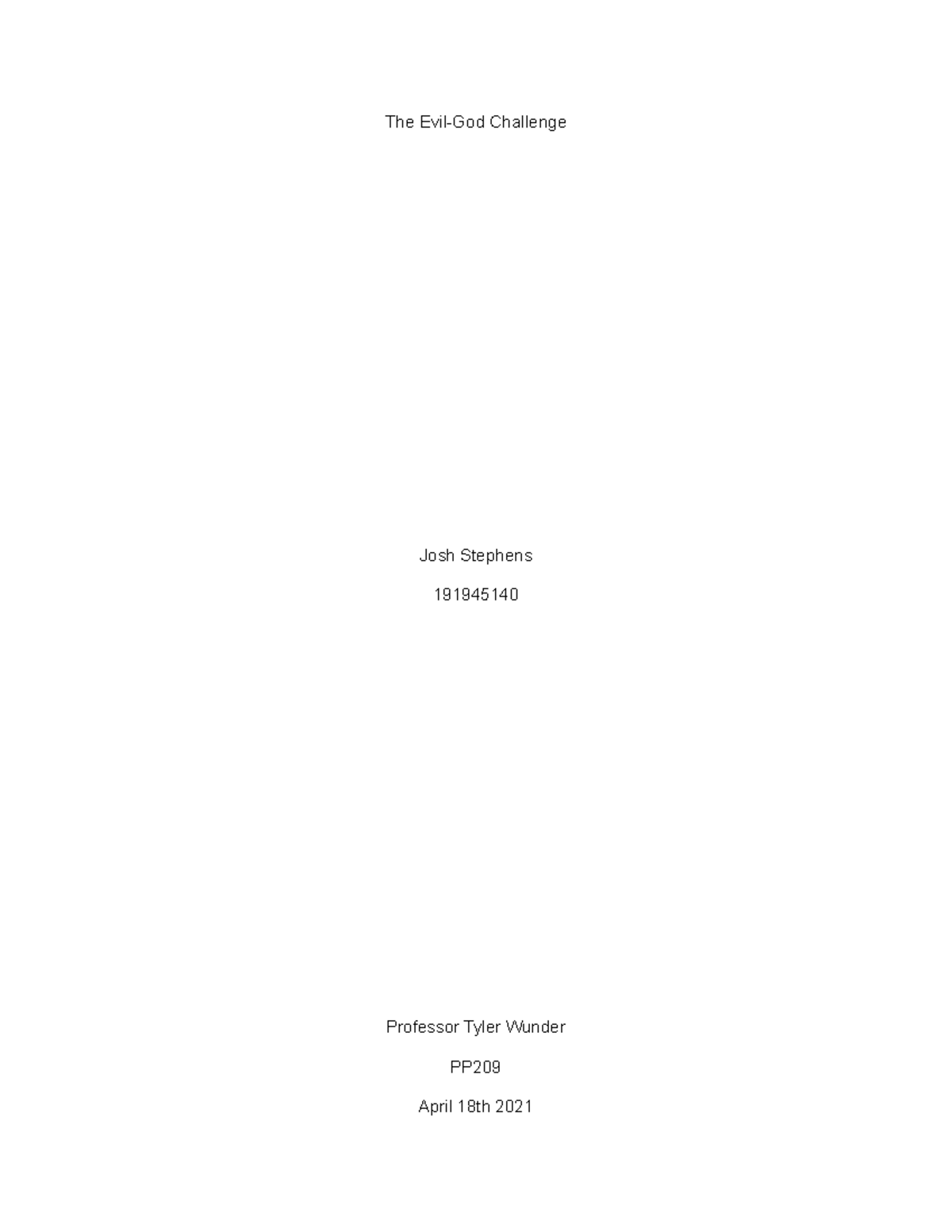 the-evil-god-challenge-stephen-law-pp209-final-paper-the-evil-god