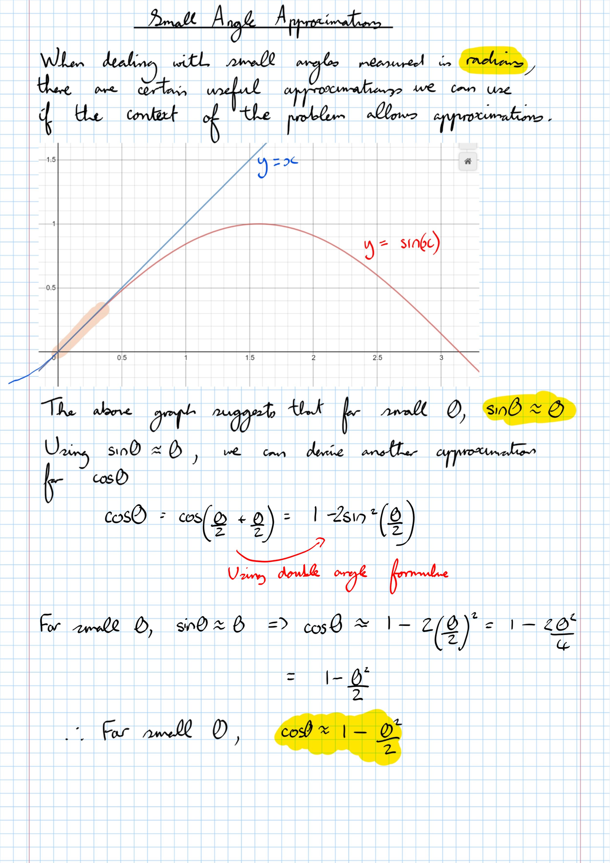 Small Angle Approx - ckq93yl