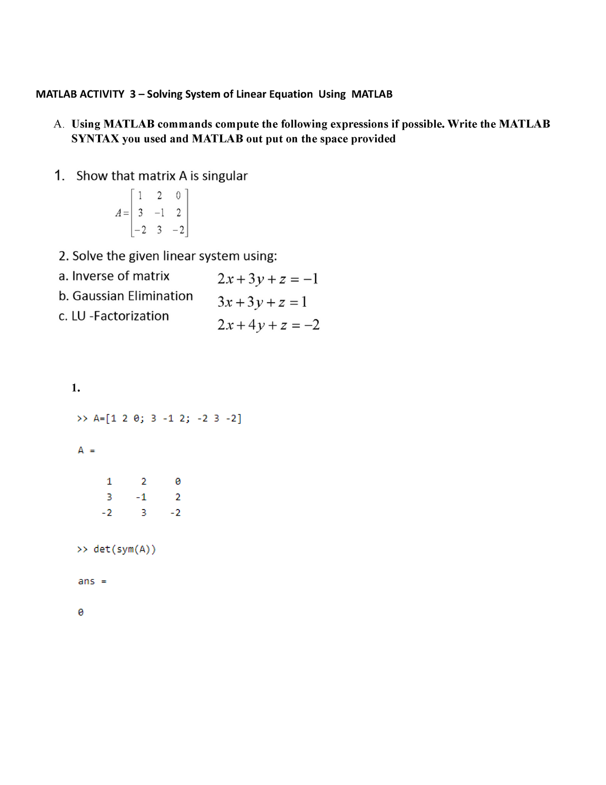 solving-system-of-linear-equation-in-matlab-linear-algebra-with