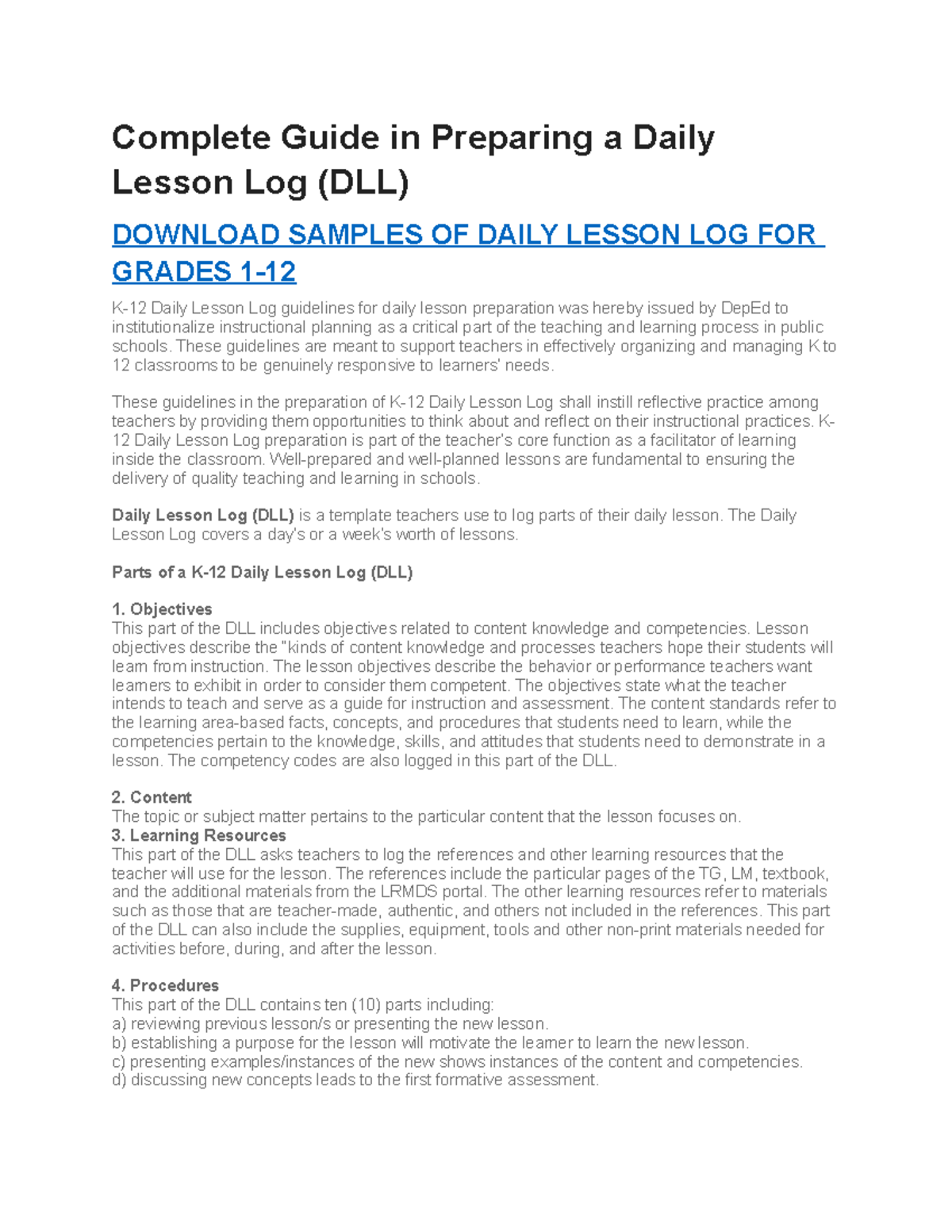complete-guide-in-preparing-a-daily-lesson-log-complete-guide-in