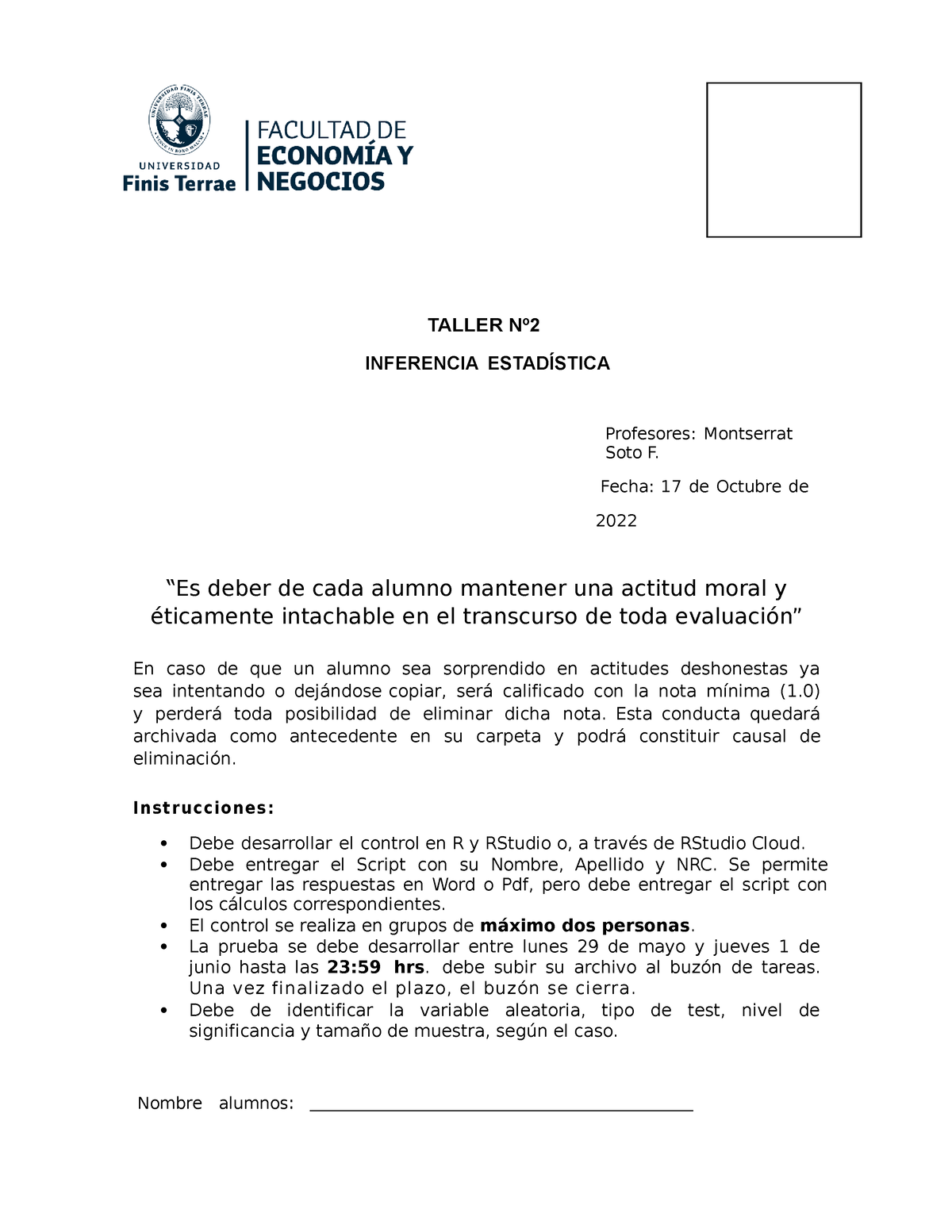 Taller-2- Ingeco - TALLER ESTADISTICA Y PROBABILIDAD RESUELTO - TALLER ...