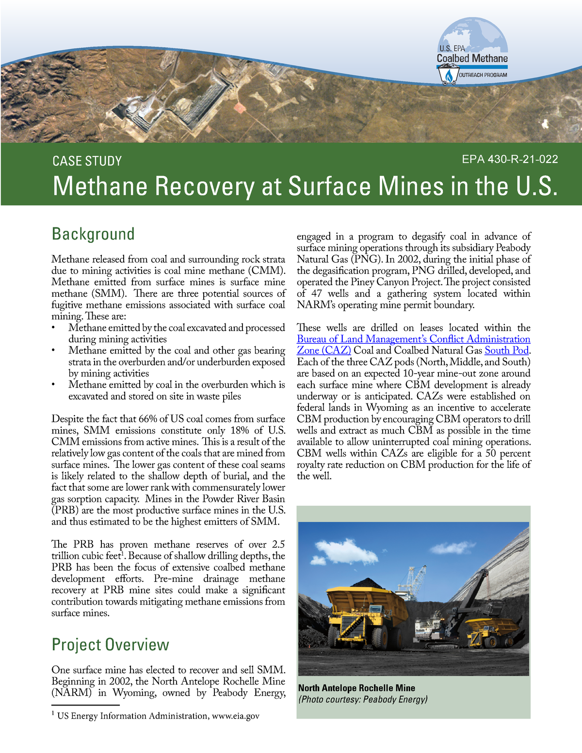 Coalbed Methane Outreach Program (CMOP)