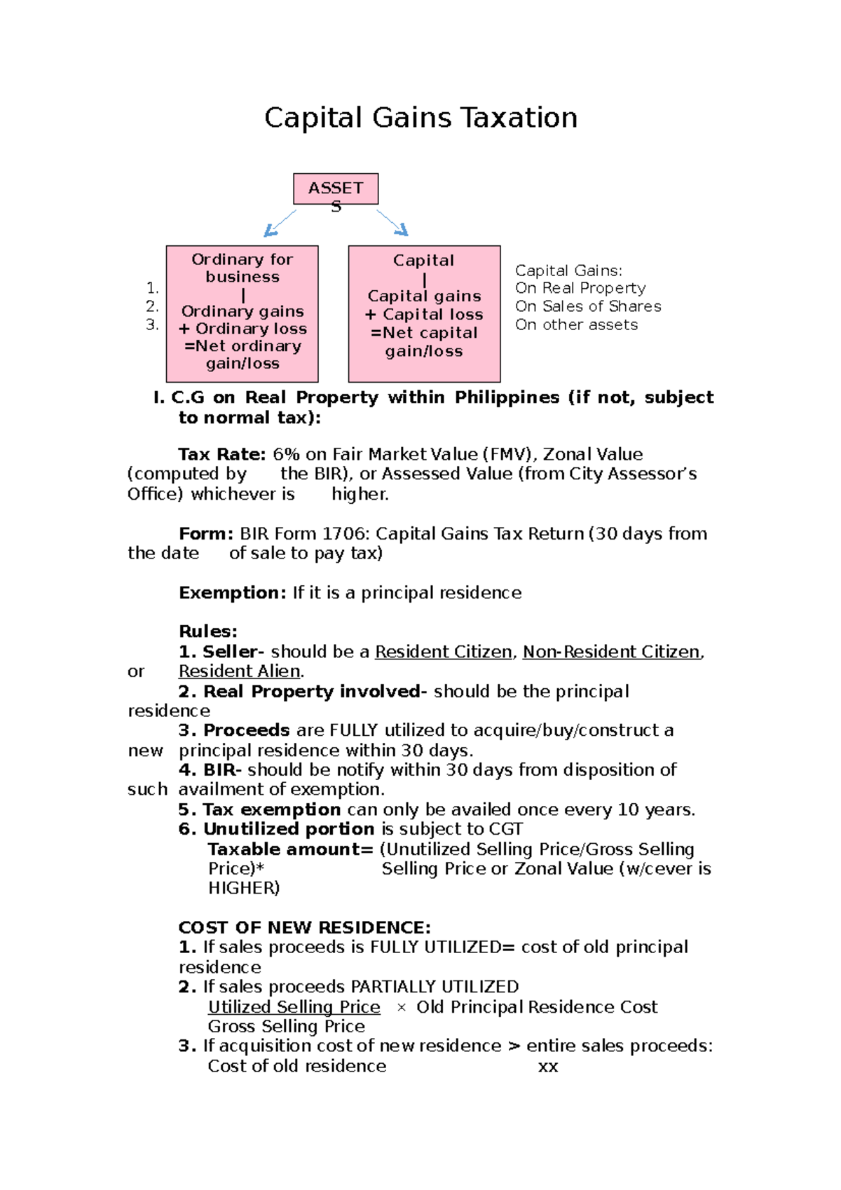 How Much Do You Pay In Capital Gains Tax On Investment Property