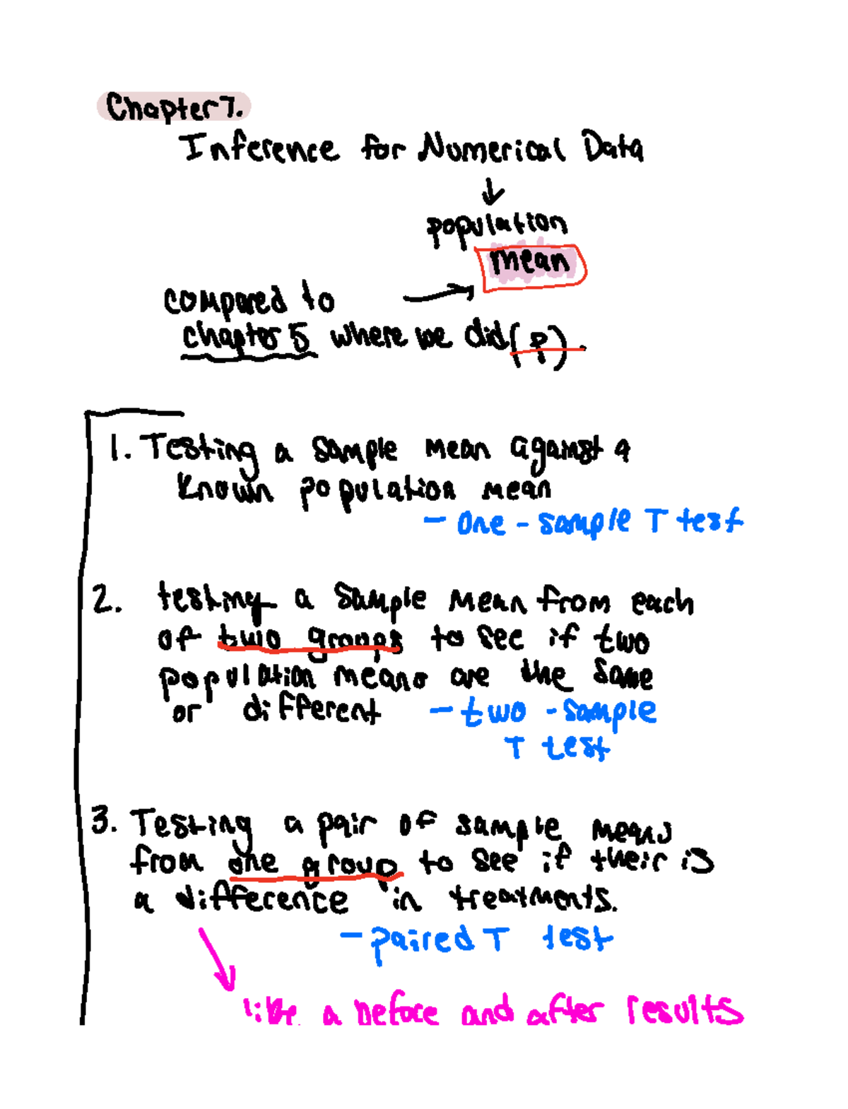 Chapter 7 - information needed for Statistics beginner knowledge ...