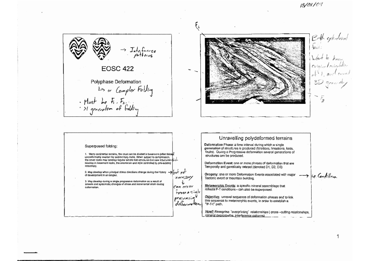 Structural geology lecture notes - EARTH4025 - Studocu