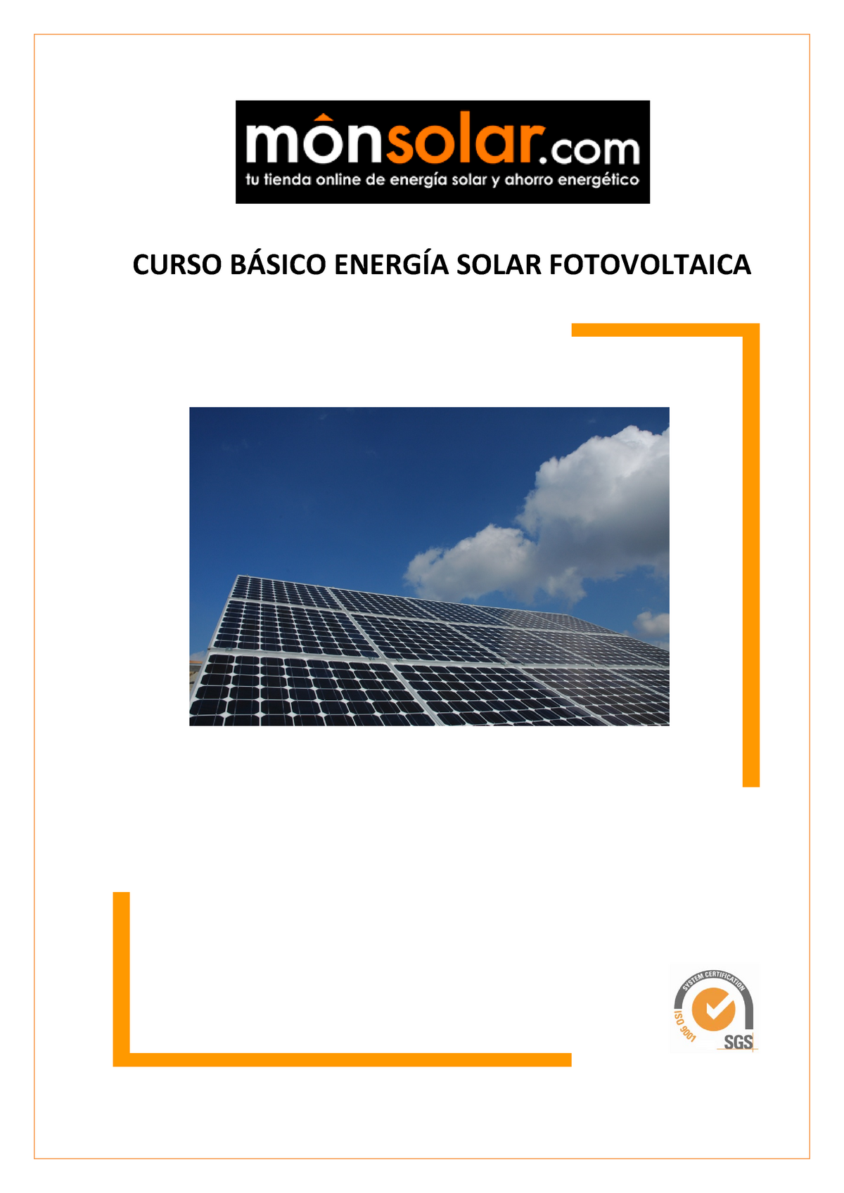 Curso Basíco De Fotovoltaica - Introducción A Ing. Electrónica - UE ...