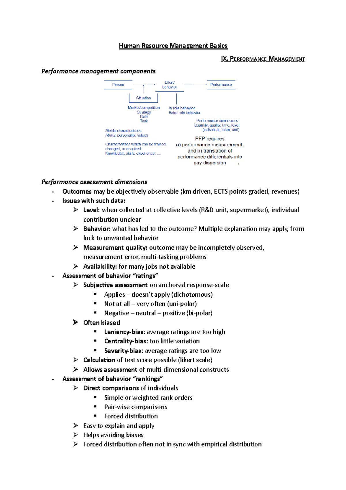 9. HRMB - Performance Management - Human Resource Management Basics IX ...