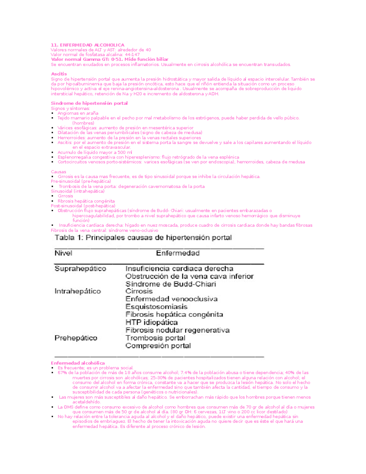 Trombosis de la vena porta prehepática Trombosis de la vena porta prehepática