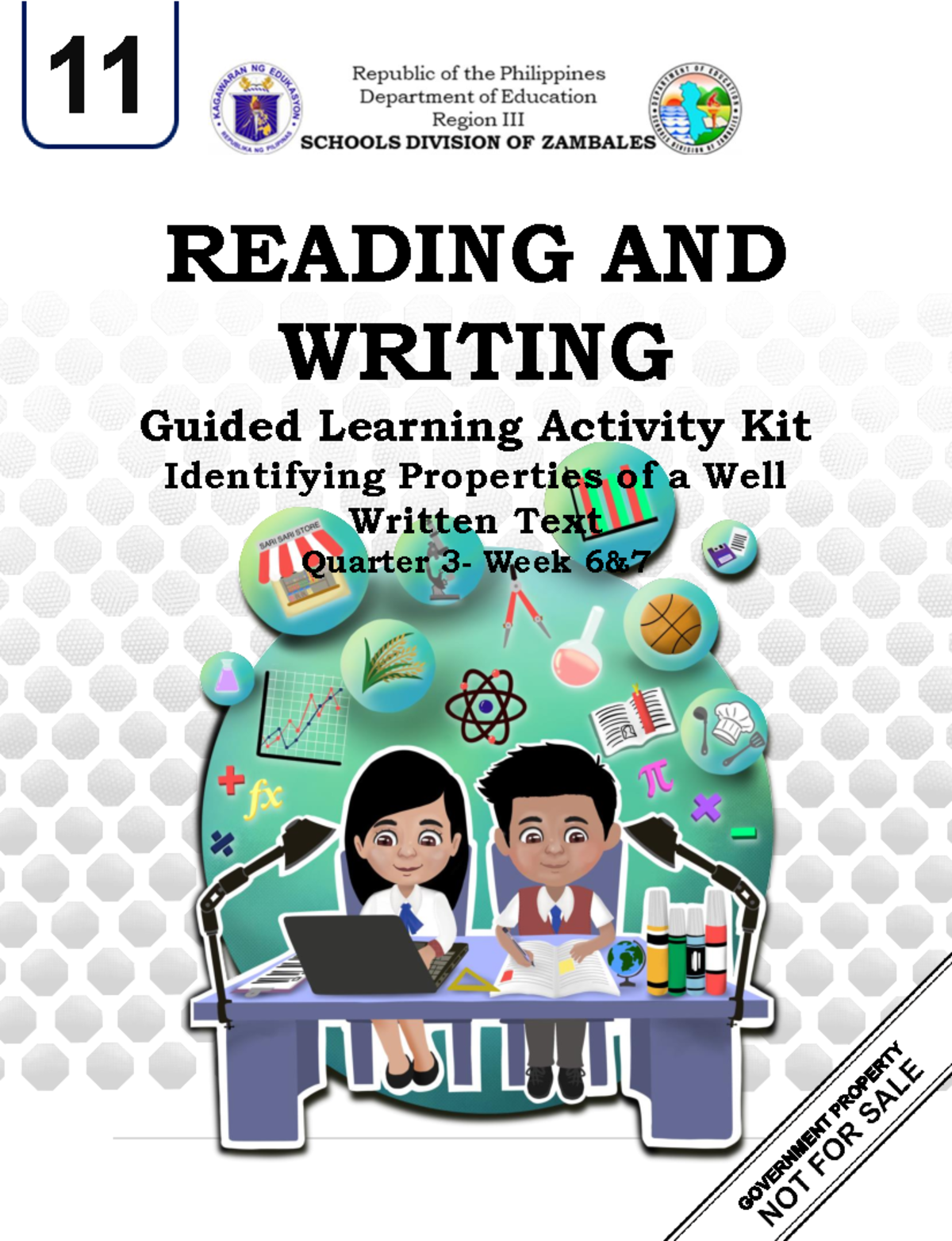 ReadingAND Writing Q3 W67 Senior High School Studocu