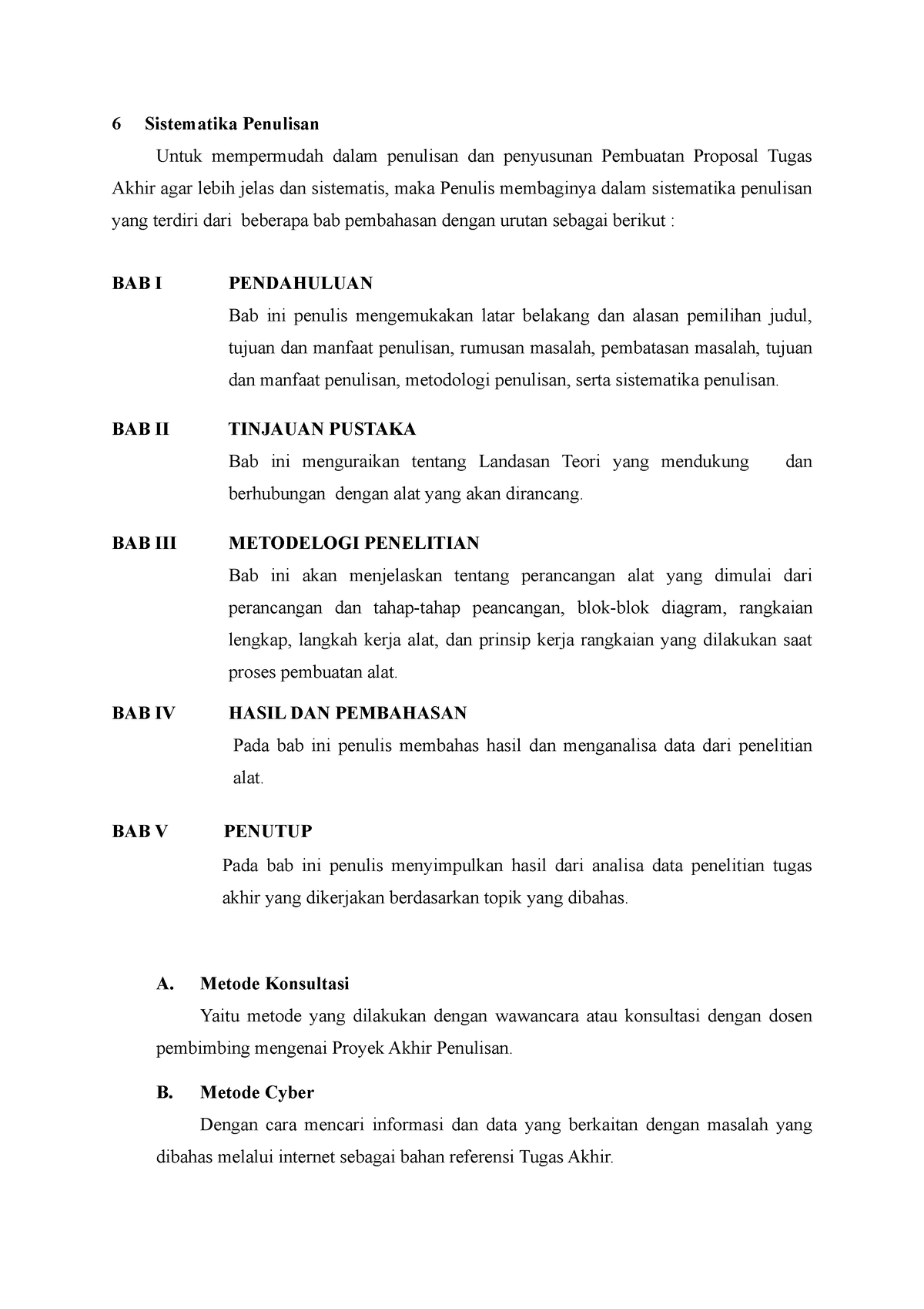 3 - Untuk Mempermudah Dalam Penulisan Dan Penyusunan Pembuatan Proposal ...