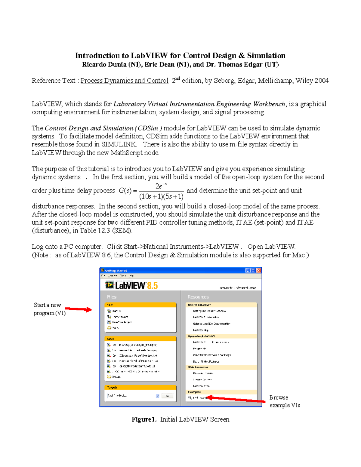 Tutorial to simulate PID controller in LabView - Introduction to ...