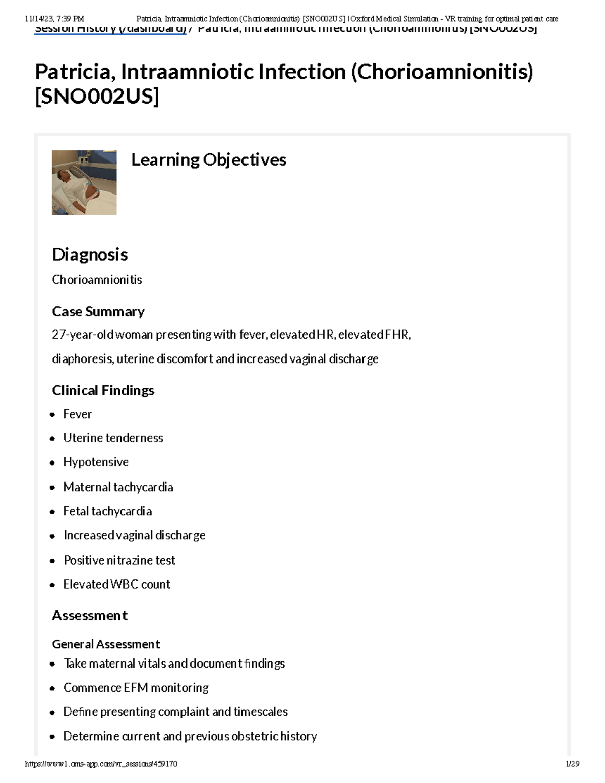 Intrapartum Intraamniotic Infection – MOGO