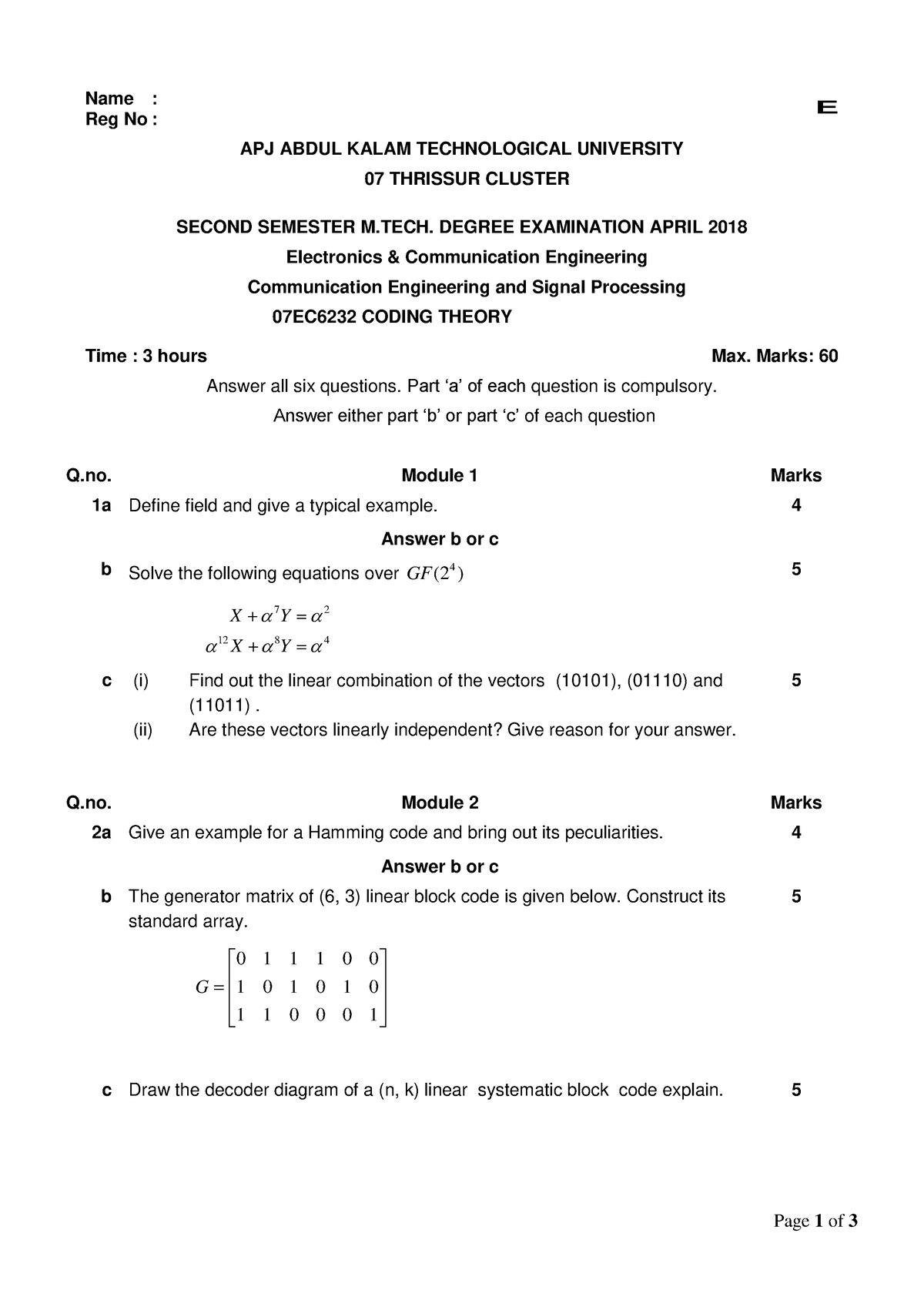 research methodology mtech question paper