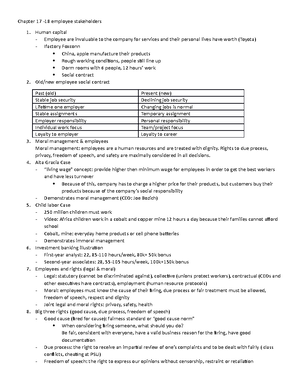 BA 342 EXAM 2 - Lecture note Exam 2 - BA 342 Exam Study Guide Chapter 2 ...